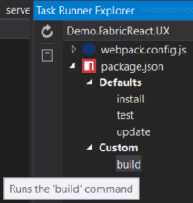 Run Build Task