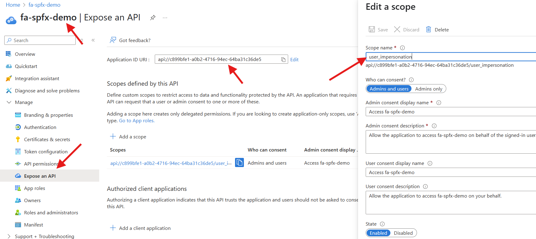 View App Registration
