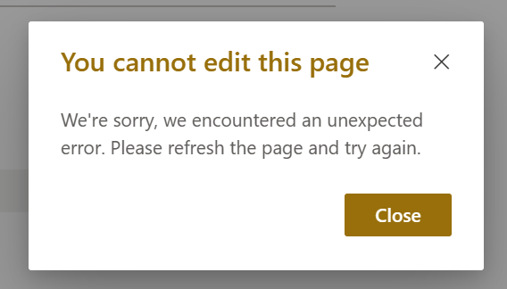 We're sorry, we encountered an unexpected error. Please refresh the page and try again.